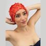 Accessoires cheveux - Rouge Bonnet de Bain Fleurs Une couleur - KORES ACCESSORIES