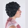 Accessoires cheveux - Noir Bonnet de Bain Fleurs Une couleur - KORES ACCESSORIES