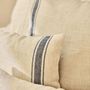 Fabric cushions - LINEN CUSHION COVERS - CALMA HOUSE
