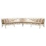 Lawn sofas   - Circular wrought iron sofa - GUADARTE