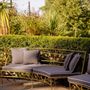 Lawn sofas   - Circular wrought iron sofa - GUADARTE