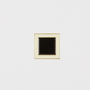 Brooches - Pin Black Square - PINPINPIN.IT