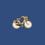 Brooches - Pin Bicycle - PINPINPIN.IT