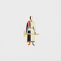Brooches - Pin Woman with a rake - PINPINPIN.IT