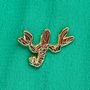 Brooches - Pin Shrimp - PINPINPIN.IT