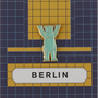 Brooches - Pin Bear Blue - PINPINPIN.IT