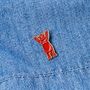 Brooches - Pin Bear Red - PINPINPIN.IT