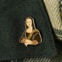 Brooches - Pin Mona Lisa - Leonardo da Vinci, 1503–1519 - PINPINPIN.IT