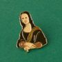Brooches - Pin Mona Lisa - Leonardo da Vinci, 1503–1519 - PINPINPIN.IT