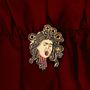 Brooches - Pin Medusa - Caravaggio, 1597 - PINPINPIN.IT