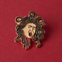 Brooches - Pin Medusa - Caravaggio, 1597 - PINPINPIN.IT