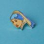 Brooches - Pin Girl with a Pearl Earring - Johannes Vermeer, 1665
- PINPINPIN.IT