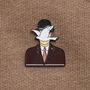 Brooches - Pin Dove - PINPINPIN.IT