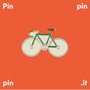 Broches - Epingle Vélo Vert - PINPINPIN.IT