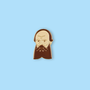 Brooches - Pin Dostoevsky - PINPINPIN.IT