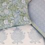 Couettes et oreillers  - Coussins longs imprimés à la main avec du velours sur un côté - ROZABLUE