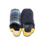 Cadeaux - Shaggy tartan x Quilted boa - MERIPPA