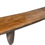 Unique pieces - SENUFO Large Wooden Bed, Ivory Coast - QUINTESSENCE AFRICAINE