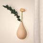 Decorative objects - EARTHEN DROP (Soliflora for dried flowers) - MONOCHROMIC CERAMIC