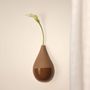 Decorative objects - EARTHEN DROP (Soliflora for dried flowers) - MONOCHROMIC CERAMIC