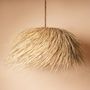 Decorative objects - Natural palm fiber pendant lamp Ø60 cm - La Coco - KAYZA