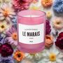 Gifts - Scented Candle - Flower Market - Your City - WIJCK.