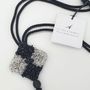 Bijoux - QUADRO BLACK AND WHITE PENDANT - LE DELLI SANTI