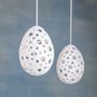 Objets de décoration - ERWIN EGG, bulle, blanc - KLATT OBJECTS