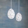 Objets de décoration - ERWIN EGG, bulle, blanc - KLATT OBJECTS