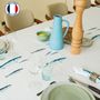 Table cloths - Braided cotton tablecloth 6-8 place settings - VAREK ILLUSTRATIONS