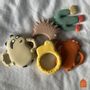 Children's bathtime - Natural rubber teething ring - hedgehog - PETIT JOUR PARIS