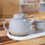 Tasses et mugs - Soft teapot glazed clay - KINTA