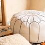 Poufs - Pouf en cuir - ARTISANIA