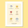 Children's decorative items - A3 poster - The climate of emotions - TSSXPT - SHINY STEP