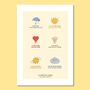 Children's decorative items - A3 poster - The climate of emotions - TSSXPT - SHINY STEP