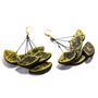 Bijoux - Boucles d'oreilles KIN-FULI et KIN-FULI-EDA - CHARCOAL ESKIMEÏT