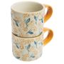 Mugs - VINTAGE GARDEN cups and coasters - TRANQUILLO