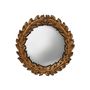 Mirrors - Antique gold convex mirror César - CHEHOMA