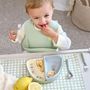 Repas pour enfant - LÄSSIG Set de vaisselle silicone Happy Fruits - LASSIG GMBH