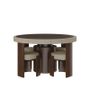 Dining Tables - Wellesly Game Table Set - WOOD TAILORS CLUB