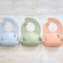 Children's mealtime - LÄSSIG Silicone Bib Happy Fruits - LASSIG GMBH