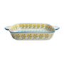 Everyday plates - Backing Dish RETRO & FLORAL - TRANQUILLO