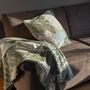 Comforters and pillows - Cushion Cover & Blanket ELDERBERRY - TRANQUILLO