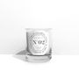 Candles - Scented Candle 180g N°02 - Cotton Flower - LUMEN • MAISON DE PARFUMS D'INTÉRIEUR