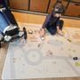 Objets déco enfant - Tapis de jeu lavables en vinyle. - LITTLE GEM (FRANCE)