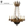 Wall lamps - Bronze chandelier - OMBRES ET FACETTES