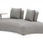 Lawn sofas   - BUBBLES garden sofa with straight shelf - COUTURE JARDIN