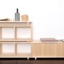 Shelves - modular shelf and work desk FENO - FRAU CAZE