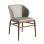 Chaises - Chaise de table à manger rembourrée en simili cuir - ANGEL CERDÁ