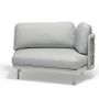 Lawn sofas   - CLUB left armrest garden sofa - COUTURE JARDIN